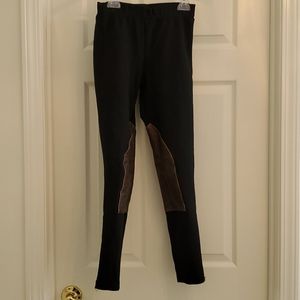 Leather Trim Leggings / Reduced Riding Pants $45 Firm!